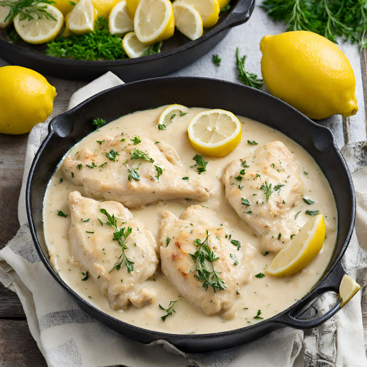 CREAMY LEMON CHICKEN | SO YUMMYYYY