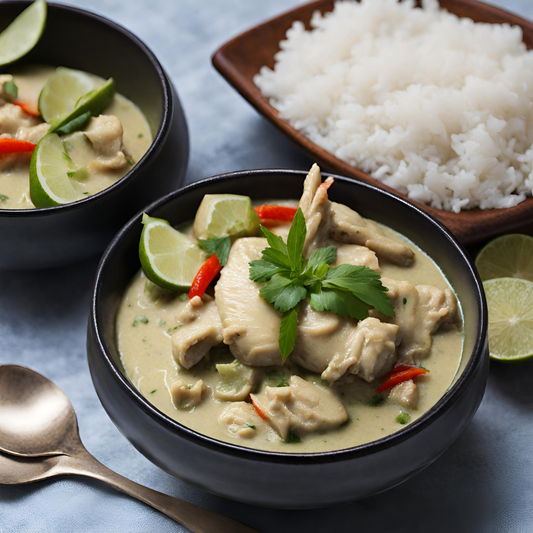 FOOD RECIPES THAI  GREEN CURRY CHIICKEN