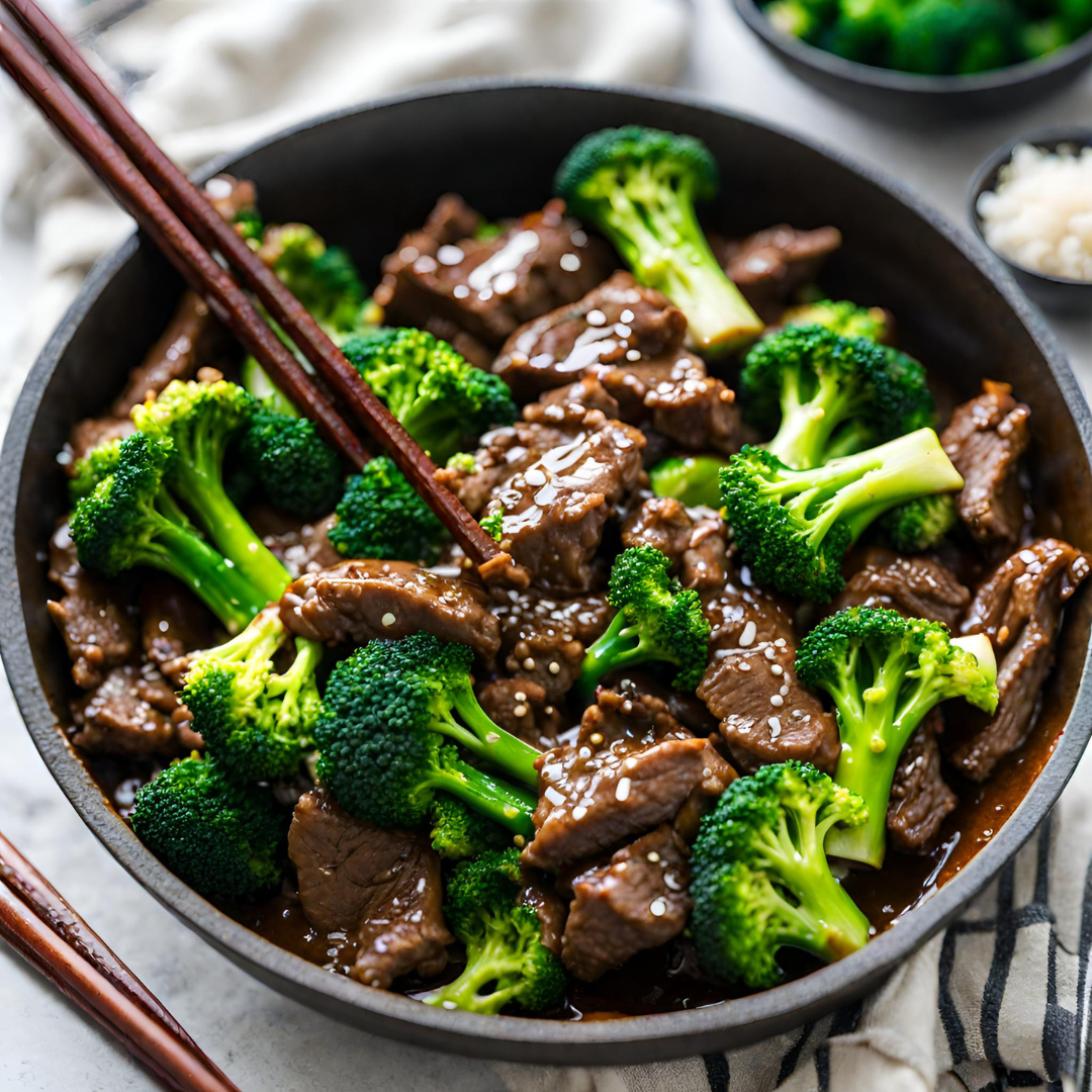 FOOD RECIPES BEEF AND BROCCOLI